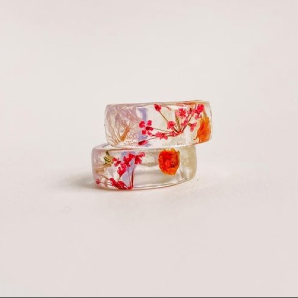 dried flower ring